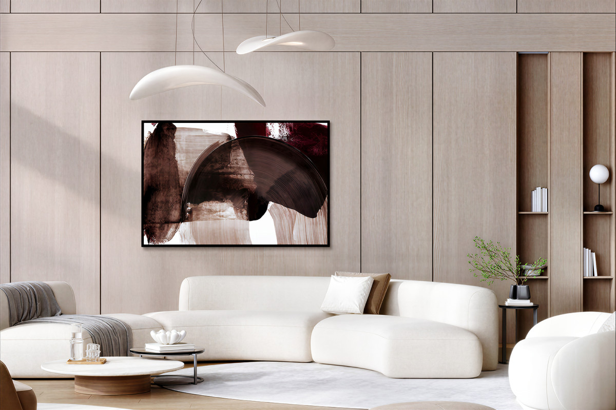 Bespoke artwork for corporate offices and modern workspaces – Purple Canvas
